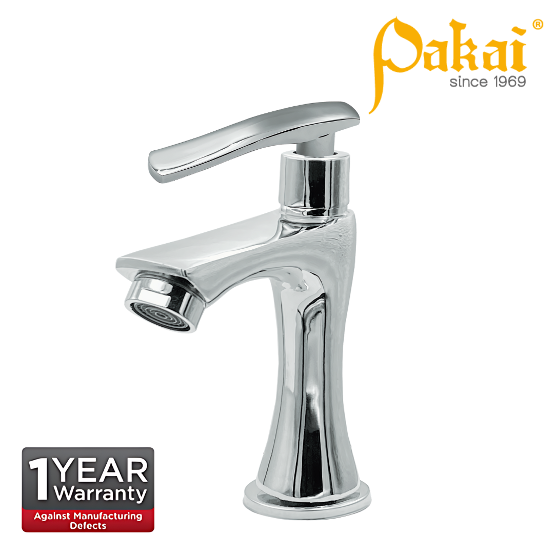 Pakai EKON Chrome Plated Pillar Basin Tap